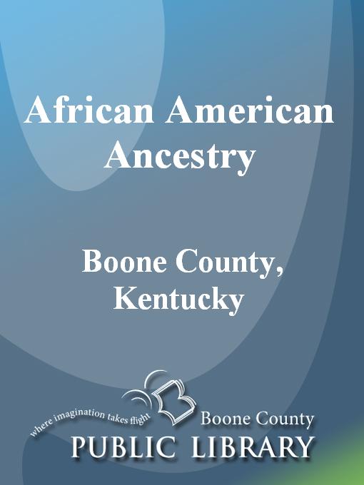Cover image for African American Ancestry